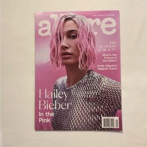 allure Hailey Bieber “In the Pink” Issue May 2022 Magazine